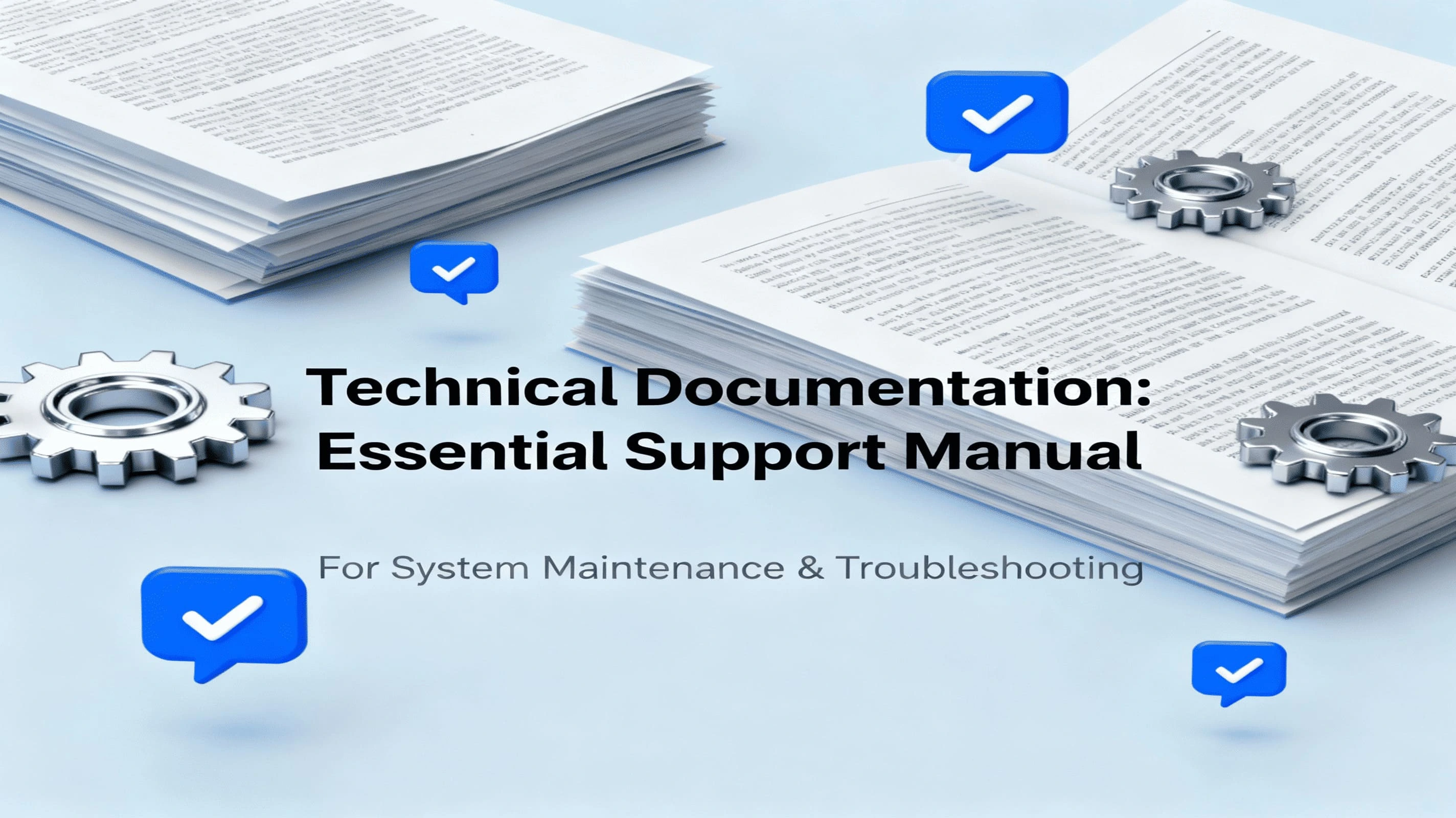 Documentação Técnica: O Manual que seu Suporte Precisa · Tempo de resolução N2: -40% · Escalonamentos para N3: -60% · Onboarding de novos analistas: 2x mais rápido